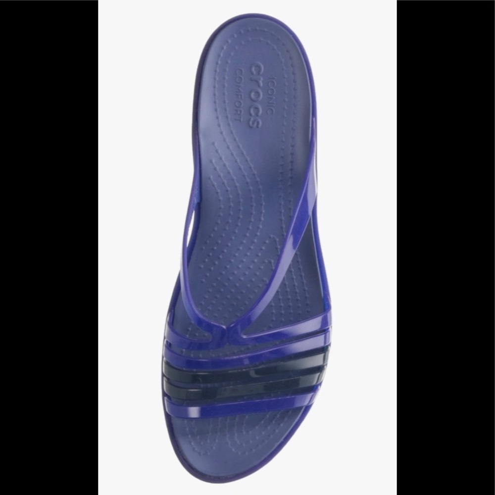 Crocs Women's Isabella Mini Wedge Sandal Sz 7